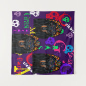 Mardi Gras Wandkleed (Voorkant (horizontaal))