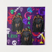 Mardi Gras Wandkleed (Voorkant)