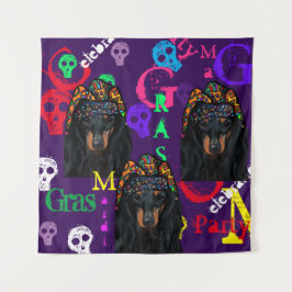 Mardi Gras Wandkleed