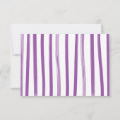 Mardi Gras waslijn Meisje Luier Raffle kaart (Achterkant)