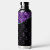 Mardi Gras Water Bottle, Mardi Gras 2023 Waterfles (Rechts)