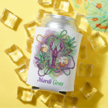 Mardi Gras Watercolor Vieren