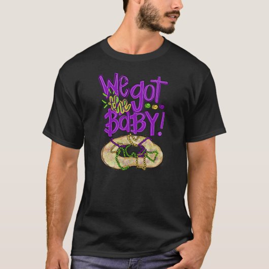 Mardi Gras We hebben het Baby T-shirt (Voorkant)