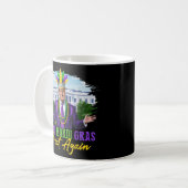 Mardi Gras weer geweldig Koffiemok (Voorkant links)