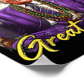 Mardi Gras weer geweldig Poster (Hoek)