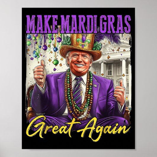 Mardi Gras weer geweldig Poster (Voorkant)