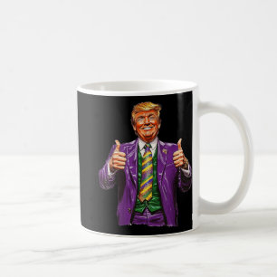 Mardi Gras weer groot Donald Trump Amerikaanse vla Koffiemok
