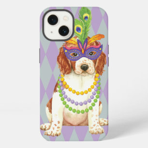 Mardi Gras Welsh Springer Spaniel iPhone 13 Hoesje