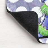 Mardi Gras Westie Muismat (Hoek)