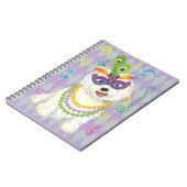 Mardi Gras Westie Notitieboek (Linkerzijde)