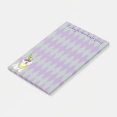 Mardi Gras Westie Post-it® Notes (Schuin)