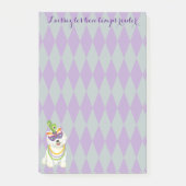 Mardi Gras Westie Post-it® Notes (Voorkant)