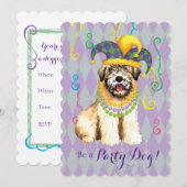 Mardi Gras Wheaten Kaart (Voorkant / Achterkant)