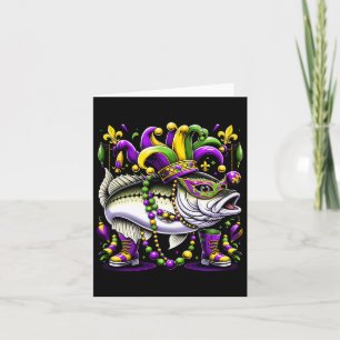 Mardi Gras White Byb Fish Kaart