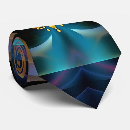 Mardi Gras Wild en Crazy Stropdassen Uitzicht neem (Opgerold)