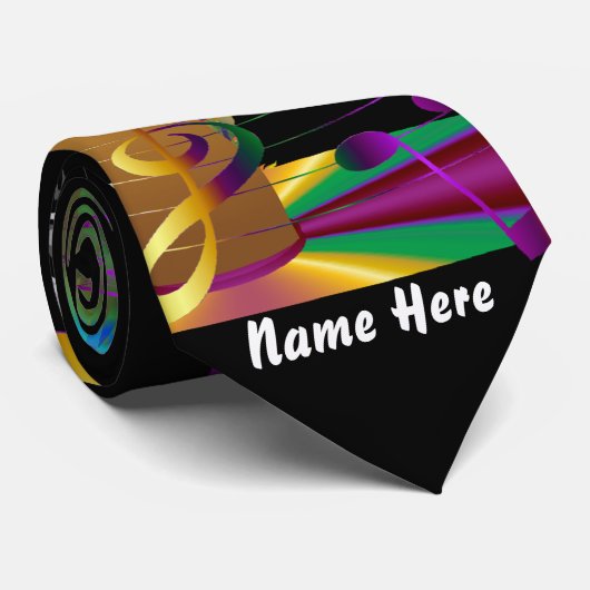 Mardi Gras Wild en Crazy Stropdassen Uitzicht neem (Opgerold)