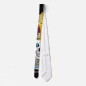 Mardi Gras Wild en Crazy Stropdassen Uitzicht neem (Achterkant)