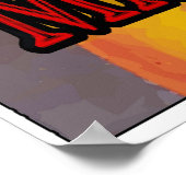 Mardi Gras Wine Maid Poster (Hoek)