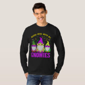 Mardi Gras With My Gnomies Gnomes Squad Family T-shirt (Voorkant volledig)