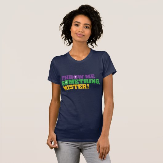 Mardi Gras Women's T-Shirt (Voorkant volledig)