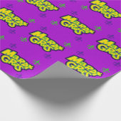 Mardi Gras Words Cadeaupapier (Hoek)