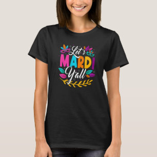 Mardi Gras Y'all Carnival Shenanigan Joker J T-shirt