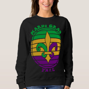 Mardi Gras Yall Fleur De Lis Party Trui