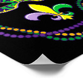 Mardi Gras Yall  Poster (Hoek)