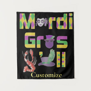 Mardi Gras Y'all Thunder_Cove Wandkleed