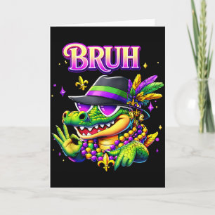 Mardi Gras Zes Zeven 6 7 Meme Bruh Mardigator Alli Kaart