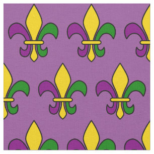 Mardi-graspatroon Stof