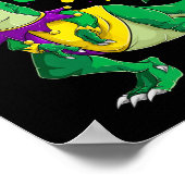 Mardi Grawr Dino Jester Outfit Poster (Hoek)