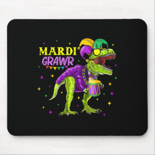 Mardi Grawr T-rex Dino Peuter Kinder Mardi Gras Bo Muismat