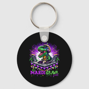 Mardi Grawr Trex Dino DJ Kostuum Peuter Boy Kinder Sleutelhanger