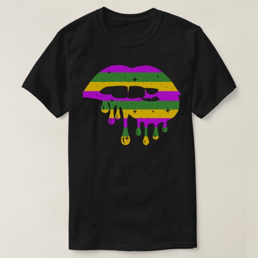 Mardi Lips 3 T-shirt (Design voorkant)