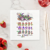 Mardi Mardi Mardi Gras Servet (Insitu)