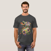 Mardi Remi Beads Beats Boom Boes gift T-shirt (Voorkant volledig)