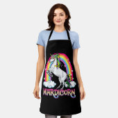 Mardicorn Rainbow Unicorn Jester Schort (Gedragen)