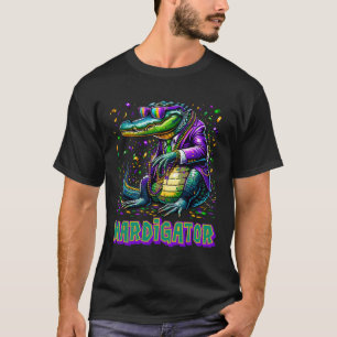 Mardigator Grappige Mardi Gras Kostuum Mannen Vrou T-shirt