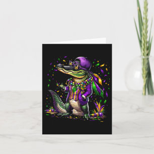 Mardigator Mardi Gras Alligator Kostuum Mannen Vro Kaart