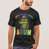 Mardigator Mardi Gras Alligator T-shirt (Voorkant)