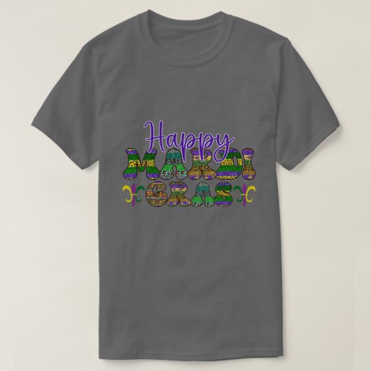 Mardigras (9) t-shirt (Design voorkant)