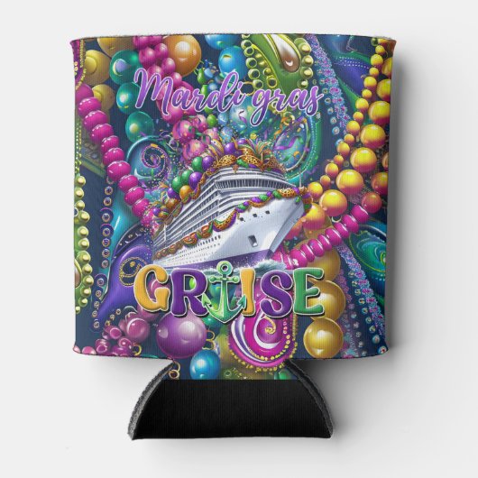 Mardigras Blikjeskoeler (Voorkant)