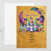 Mardigras Kaart (Voorkant / Achterkant)