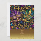 Mardigras Kaart (Voorkant)