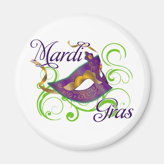 MardiGras Magneet (Voorkant)