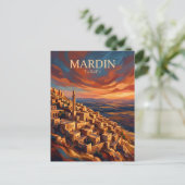Mardin Turkije Briefkaart (Staand voorkant)