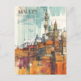 Mardin Turkiye Briefkaart