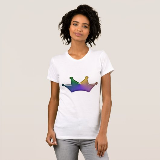 Mardis Gras Crown T-shirt (Voorkant volledig)