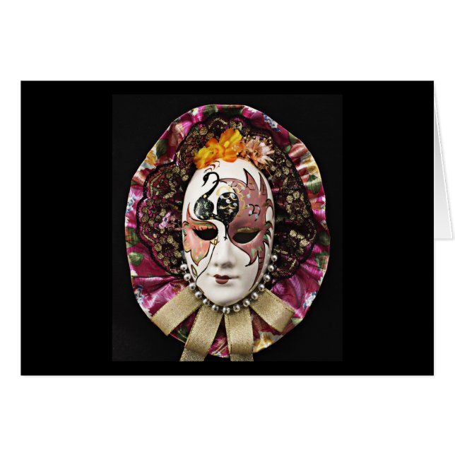 Mardis Gras Mask (Voorkant Horizontaal)